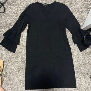 Ann Taylor Black Sweater Dress